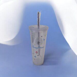 Starbucks Disney Parks Clear Tumbler 24 oz Venti Size - Limited Edition